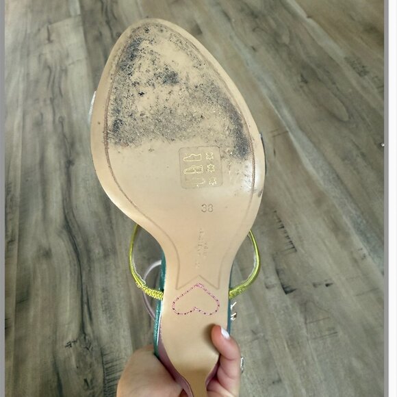 Sophia Webster MULTICOLOUR ‘Rosalind’ heeled sandals Size 38 - Gently Used - Picture 4 of 4